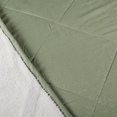 PLUMON EMBOSS+SHERPA 2 PLAZAS VERDE - 2