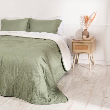 PLUMON EMBOSS+SHERPA 2 PLAZAS VERDE - 4