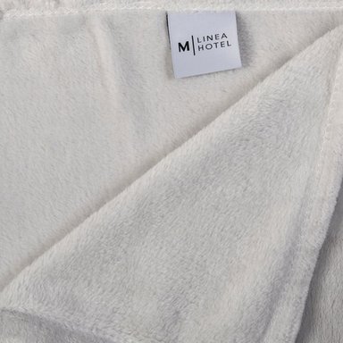 FRAZADA FLANNEL LINEA HOTEL 1 PLAZA GRIS CLARO - 2