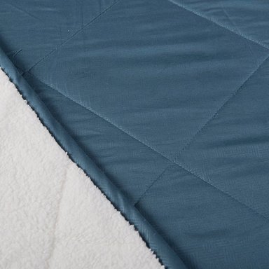 PLUMON EMBOSS+SHERPA 1 PLAZAS AZUL - 2