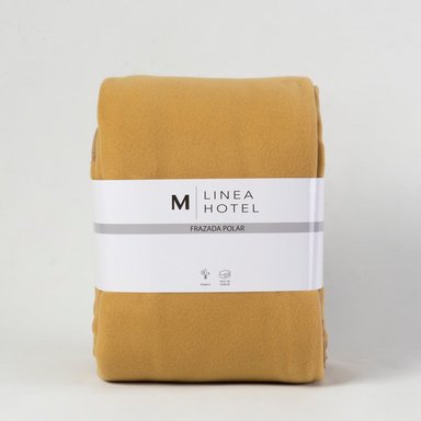 FRAZADA POLAR BORDE SATIN LINEA HOTEL 1 PLAZA BEIGE - 3