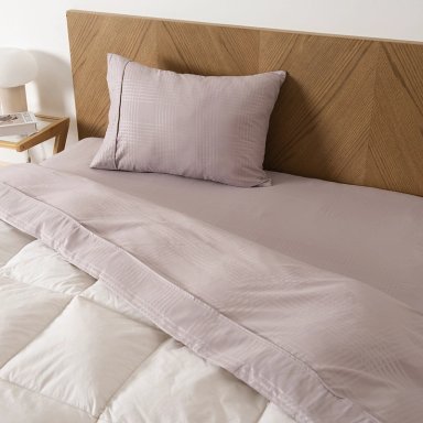 SABANA PLUMETTI EMBOSSED 1.5 PLAZAS VIOLETA - 1