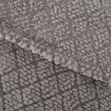 FRAZADA JQD SHERPA ATLANTIC 2 P GRIS - 2
