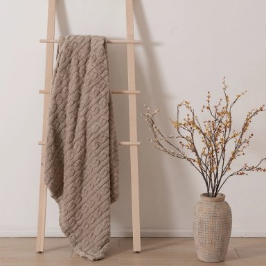 MANTA PATAGONIA 127X152 CMS TAUPE - 1