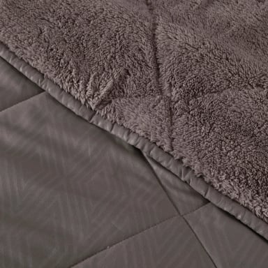 PLUMON EMBOSS SHERPA 2 PLAZAS GRIS - 2