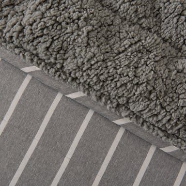 QUILT PALMA CATIONIC SHERPA 2 P GRIS - 2