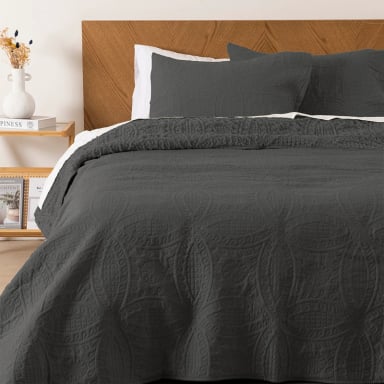 QUILT PORTUGAL SHERPA SUPER KING MARENGO - 1