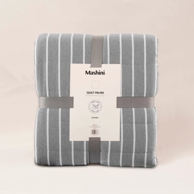 QUILT PALMA CATIONIC SHERPA 1.5 P GRIS - 3