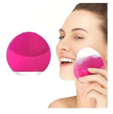 LIMPIADOR MASAJEADOR EXFOLIANTE FACIAL VIBRA - 1
