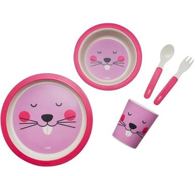 SET BAMBU KIDO - ROSADO - 2