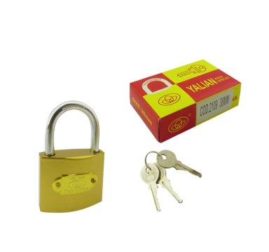 CANDADO 38 MM YALIAN SETX1 PCS EN CAJA - 2