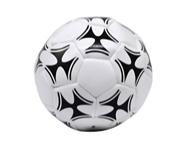 BALON DE FÚTBOL COSIDO A MÁQUINA BLANCO - 2