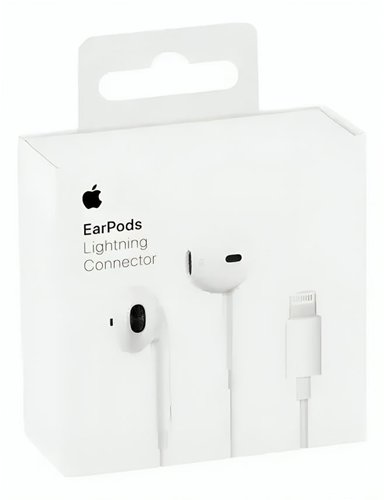 AUDÍFONOS MANOS LIBRES EARPODS CONECTOR LIGHTNING PARA IPHONE - 2
