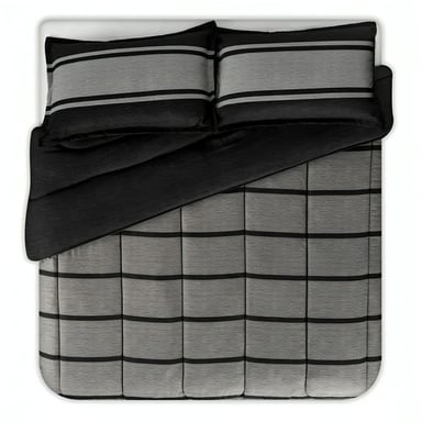 PLUMÓN ESTAMPADO 2 PLAZAS / YARN – CANNON INCLUYE 2 FUNDAS - 2
