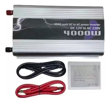 CONVERTIDOR DE ENERGÍA VOLTAJE AUTO 4000W DC12/24V AC 110/220V - 3