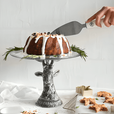 SERVIDOR DE TORTA PASTRY – ILKO  ACERO INOXIDABLE. - 2