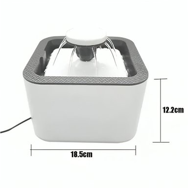 FUENTE DE AGUA BEBEDERO PARA GATOS Y PERROS DE 2.5 LITROS - 2