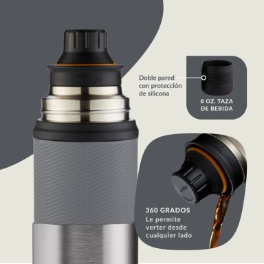 TERMO AL VACIO CONTIGO® DE ACERO INOXIDABLE THERMALOCK 739 ML - 3