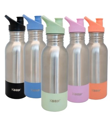 BOTELLA METALICA 600 ML KEEP - 1