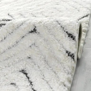 ALFOMBRA GRIS 120X180 CM MODERNO - 5