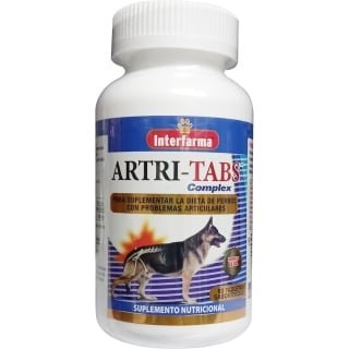 ARTRI TABS SUPLEMENTO ARTICULAR PERRO 60 TABLETAS - 1