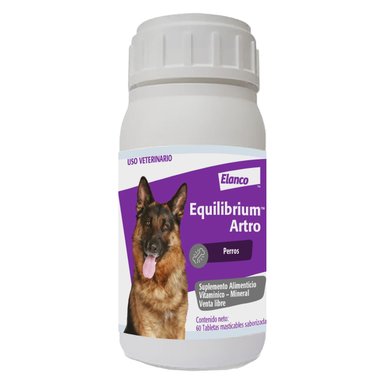 EQUILIBRIUM ARTRO 60 TABLETAS SUPLEMENTO PARA PERRO - 1