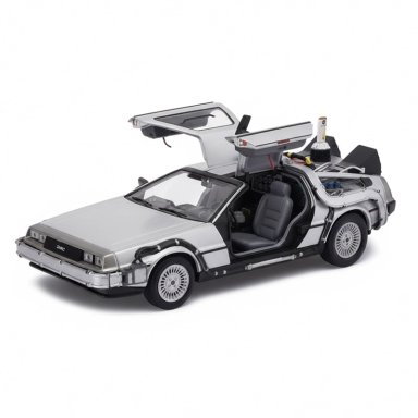BACK TO THE FUTURE II DELOREAN ESCALA 1:24 - WELLY - 2