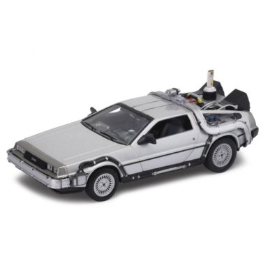 BACK TO THE FUTURE II DELOREAN ESCALA 1:24 - WELLY - 3