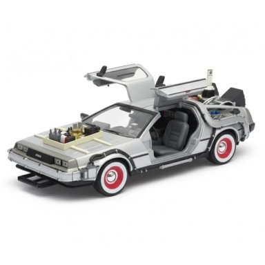 BACK TO THE FUTURE III DELOREAN ESCALA 1:24 - WELLY - 2