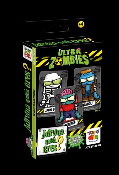 JUEGO DE MESA ADIVINA QUIEN ERES - ULTRA ZOMBIES - 2