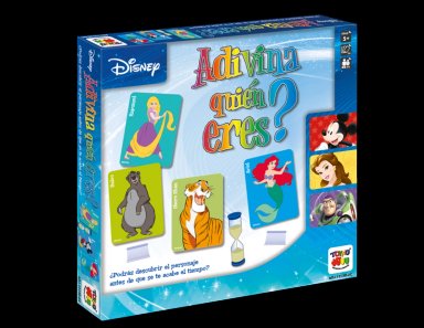 JUEGO DE MESA ADIVINA QUIEN ERES DC - DISNEY - 2