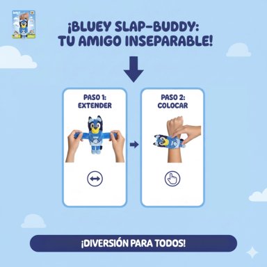 PELUCHE SLAP-BUDDY BLUEY - BLUEY - 9