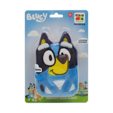 PELUCHE SQUISHY HEAD BLUEY - BLUEY - 5