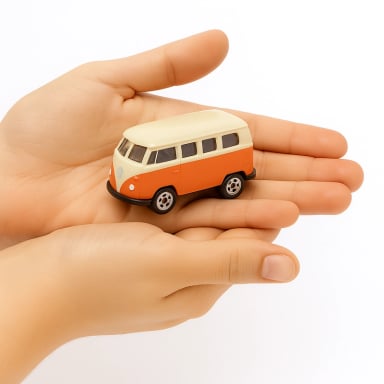 SUV VOLKSWAGEN T1 BUS ESCALA 1:60 - WELLY - 6
