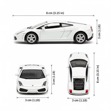 AUTO LAMBORGHINI GALLARDO LP560-4 ESCALA 1:60 - WELLY - 4