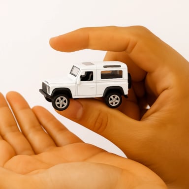 AUTO LAND ROVER DEFENDER ESCALA 1:60 - WELLY - 2