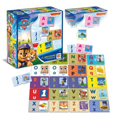 JUEGO DE MESA ABECEDARIO - PAW PATROL - 1