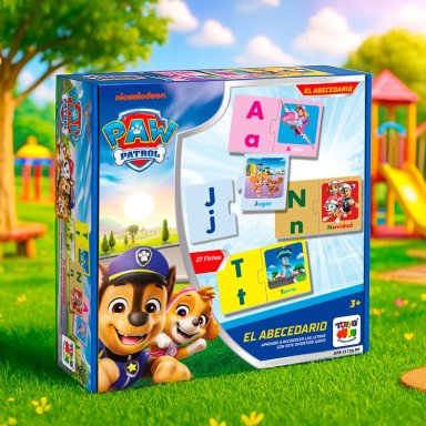 JUEGO DE MESA ABECEDARIO - PAW PATROL - 5