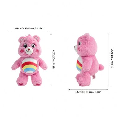 PELUCHE ALEGROSITA ROSADO 20 CM - OSITOS CARIÑOSITOS - 3