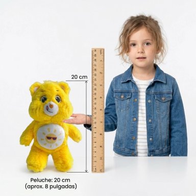 PELUCHE DIVERTOSITO AMARILLO 20 CM - OSITOS CARIÑOSITOS - 6