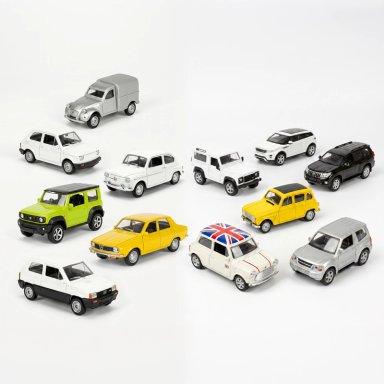 PACK X12 AUTOS WELLY MODERNOS ESCALA 1:60 - 1
