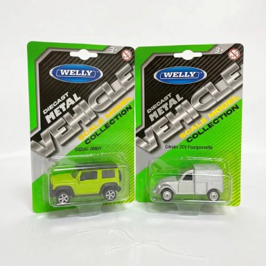 PACK X12 AUTOS WELLY MODERNOS ESCALA 1:60 - 5