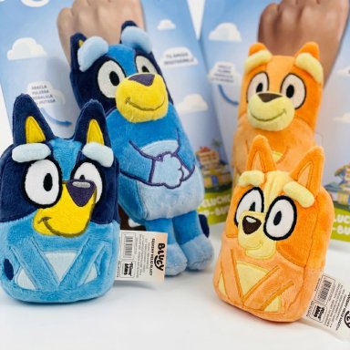 PACK PELUCHES BLUEY Y BINGO X4 UNIDADES - 5