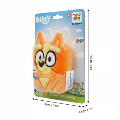 PACK PELUCHES BLUEY Y BINGO X4 UNIDADES - 6