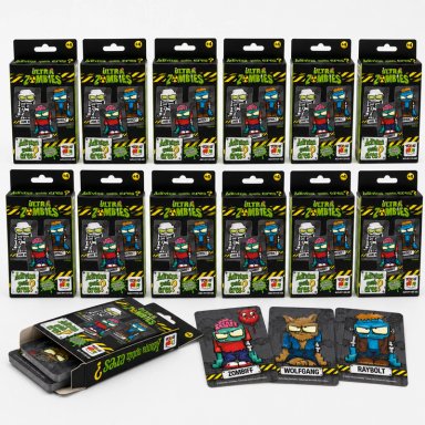 PACK 12 FLASH CARDS ADIVINA QUIE N ERES ULTRA ZOMBIES - 1