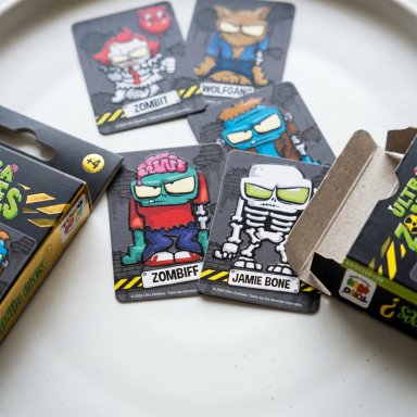 PACK 12 FLASH CARDS ADIVINA QUIE N ERES ULTRA ZOMBIES - 3