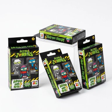 PACK 12 FLASH CARDS ADIVINA QUIE N ERES ULTRA ZOMBIES - 5