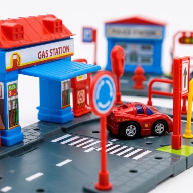 PACK X4 ESTACIONES WELLY CITY ARMA TU CIUDAD - 4