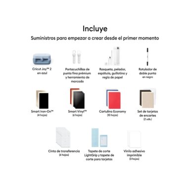 KIT PLOTTER DE CORTE CRICUT JOY 2 ESSENTIAL AZUL - 2