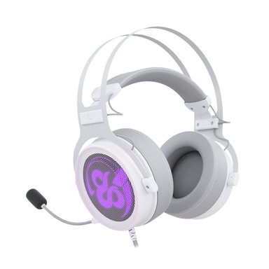 AUDÍFONOS GAMER NEWSKILL HEADSET 7.1 RGB KIMERA V2 MARFIL - 4